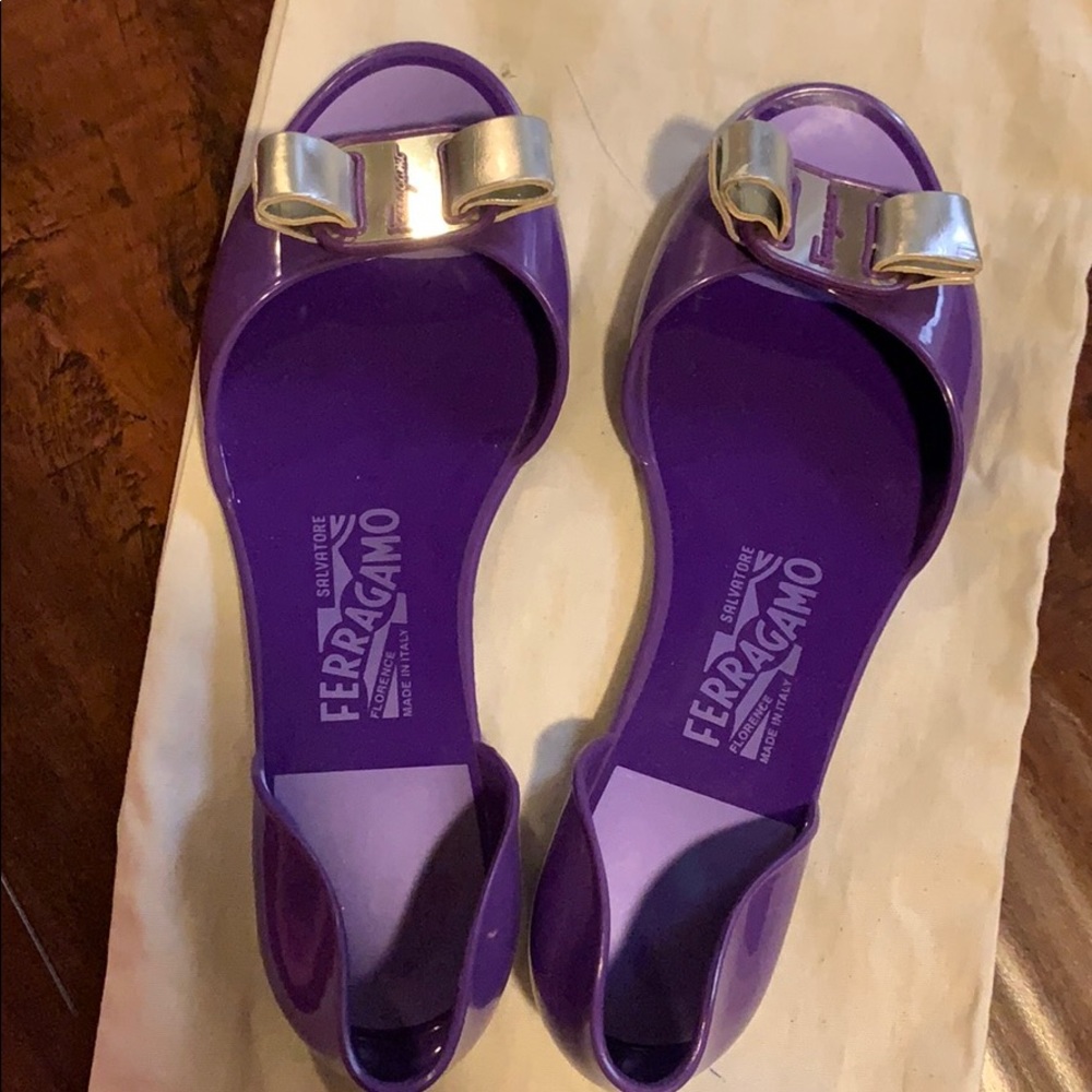 Salvatore Ferragamo Jelly Sandals